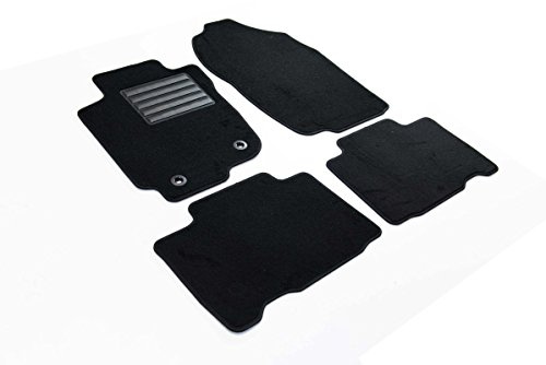 MDM SP-7141 Fußmatten Velours Autoteppich passend für Toyota RAV4 IV (auch Hybrid) 2016>12.2018