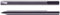 Bergeon 6899-T-160, 2 STK. Edelstahl Ersatzklingen für Uhrmacher Schraubendreher, Ø 1,60 mm, Violett