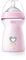 Chicco Natural Feeling Biberon Anticolica 6 Mesi + da 330 ml, Biberon con Tettarella in Silicone Morbida e Flessibile, Adatto per Allattamento Misto, Flusso veloce, Colore Rosa