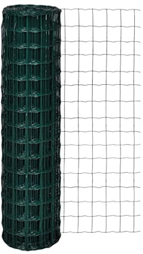 INLIFE Gartenzaun Maschendraht Gitterzaun Schweißgitter 25x1,5 m,15.24kg,140581