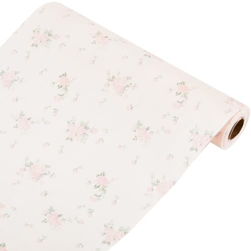 CREATCABIN Doublures Tiroir Plastique pour Étagère,Placard,Placard,Rouleau Tapis Non Adhésif,Imperméable Antidérapant,Doublure Protection pour Réfrigérateur,Cuisine,Manger,Commode Rose,29.6x200cm