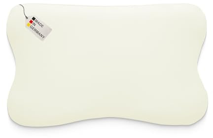 Dukal | Kissenbezug passend für Blackroll Recovery Pillow Kopfkissen | Third of Life Re-Charge und Recovery | smartsleep smart Recovery Pillow | MARTneck Kopfkissen | 30 x 50 cm | Farbe: Creme