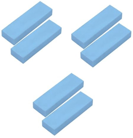 Warmhm 6pcs Stainless Steel Kitchen Brush Scrubber Heavy Duty Eraser for Dishes Pots