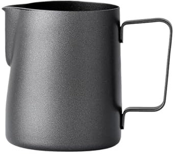 SynapSYA Lechera Acero Inoxidable Jarra for espumar Leche de Acero Inoxidable, Jarra for espumar Crema Barista de café para Espumar