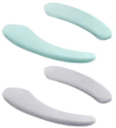 FFDHWU 2 Pairs Of Plush Toilet Seats, Toilet Accessories, Soft Toilet Seats, Self-Adhesive Toilet Seats