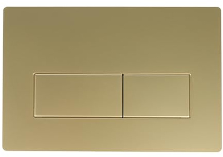 Toilet Flush Plate Kits, Toilet Dual Flush Button Replacement, Compatible with Geberit UP300, UP320 Water Tanks, Compatible with Sigma01, Sigma20, Sigma30, Sigma50 (Golden)