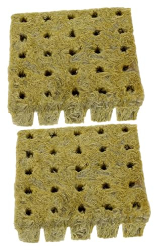 Gatuida Bouchons Grow Cubes pour Culture Hors-Sol Jardinage Et Pépinière 50 Pièces 25x25x40 Mm Substrat pour Propagation De Plantes sans Terreau