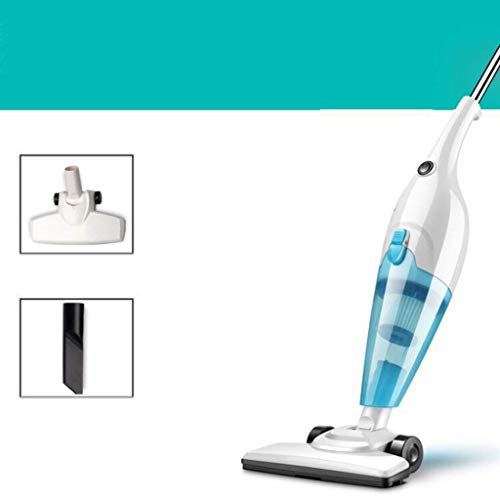 MU Aspirapolvere Leggero per Uso Domestico 2 in 1 e Filtro Vuoto per aspirapolvere a Mano Hepa con Filtro a Bocca e attrezzo per Il Pavimento Duro (Kz-A6) Blu