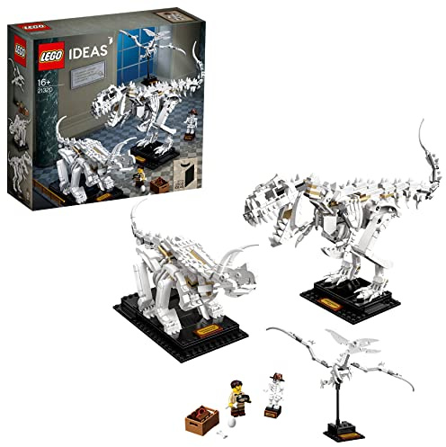 LEGO Ideas 21320 Dinosaurier-Fossilien Konstruktionsspielzeug, ab 16J , 910 Stück