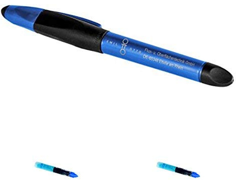 Emil Otto Metall-Ätzstift Ti (geeignet für Titan und Titanlegierungen) mit 2 Minen, in Kindersichereverpackung