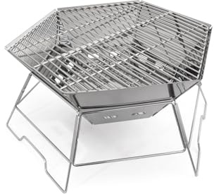 Origin Outdoors Hexagon Grill- und Feuerschale Mehrfarbig One Size