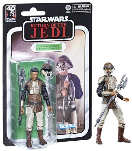 Star Wars The Black Series Lando Calrissian, 15 cm große Action-Figur Rückkehr der Jedi-Ritter