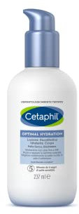 Cetaphil Optimal Hydration Skincare, feuchtigkeitsspendende Körperlotion, für trockene und empfindliche Haut, intensive Feuchtigkeitspflege 48 Stunden, Format 237 ml