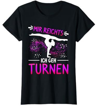 Mir Reichts Ich Geh Turnen Handstand Trainer Turnerin T-Shirt