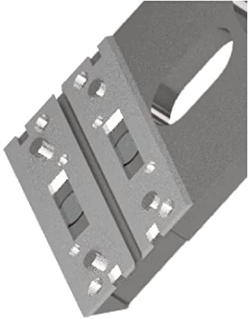 Ulmia Alu-Line Wechselmesser (Zubehör für Metallhobel, Breite 48 mm, Hobelmesser, Ersatzteile für Hobel) 197135