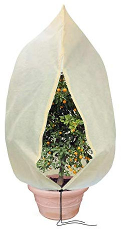 Pflanzenvlies-Frostschutzhülle, 2 Packungen Pflanzenschutz – Die praktischen Vlies-Pflanztaschen schützen empfindliche Topfpflanzen vor Frost, Wind und Regen (240 x 200 cm), 240 x 200 cm ( Color