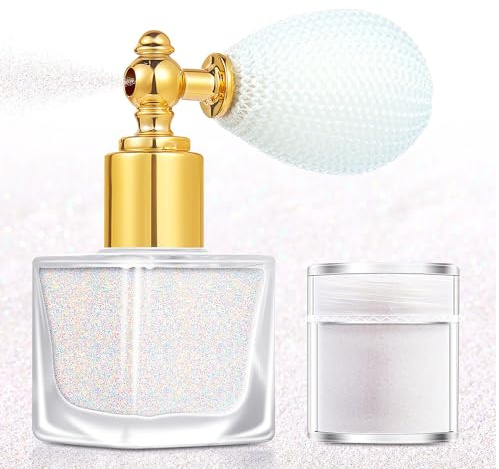 Spray Paillette Visage et Cheveux Corps pour Paillettes Maquillage,Glitter Spray Paillettes Visage pour Strass Maquillage Festival Vêtements Cosplay