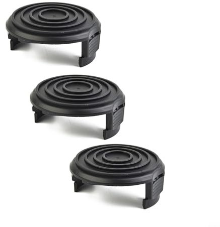 HpLive 1/3Pcs Lawn Mower Reel Cover for McGregor GGT350G, GGT450G, GGT600G, MET3525, MET4530(3 Pieces)