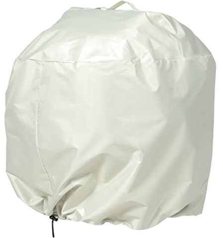 GARIOUANS Copertura per Griglia da Esterno, Protezione Resistente ai Raggi Uv, Copertura Antipolvere per Barbecue da Giardino 50x46 Cm Beige 210d Cuciture Rinforzate