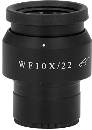 Yanmis Hochdenkensweige WF10X -Mikroskop -Okular mit Weitwinkel, Beschichtetem Objektiv für Labor, Metallkörper, 30 mm Grenzfläche