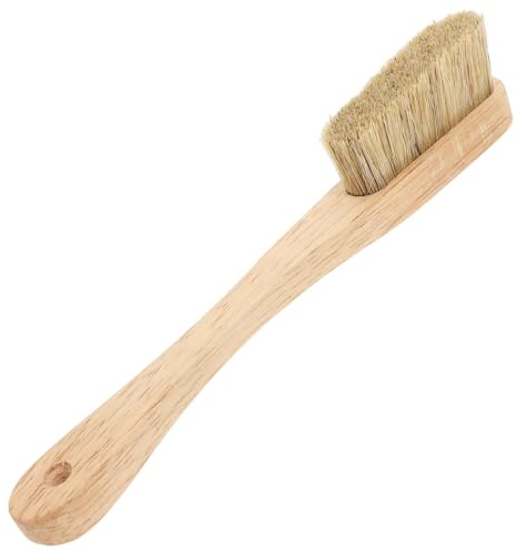 MOTHNUR Boulderbürste mit Ergonomischem Holzgriff und Dicken Wildschweinborsten zur Reinigung von Klettergriffen für Indoor und Outdoor Klettern