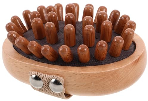 SWETRACE und Linderung von Muskelschmerzen und Multipoint Noppen mit Luftkissen Massagebürste zur Meridianmassage mit Praktischem Beutel für Rücken und Fußsohlen
