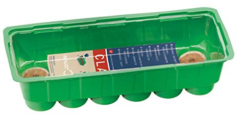 Romberg Anzuchthaus S PLUS COCO (mit 12 Kokos-Quelltabletten, mit Vertiefungen für Quelltabletten, Wasserrinne) 10094216
