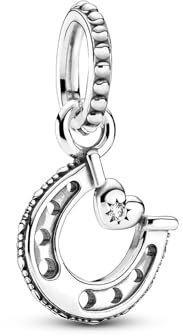 PANDORA Glückshufeisen Charm-Anhänger, Sterling-Silber799157C01