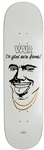 Skateboard Deck, Ishod Smile Happy 8.25x32 FSE weiß