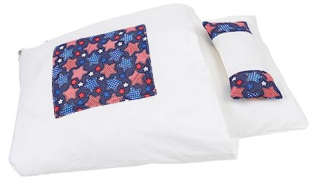 FRCOLOR Geschlossenes Katzenhaus Mit Schlafsack Waschbarer Katzennest Für Drinnen Gemütliches Und Sicheres Katzenbett Mit Sternen Für Ruhige Rückzugsorte