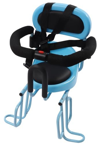 LNINNERY Kinderfahrradsitz Fahrradsitz Hinten für 6 Monate -6 Jahren Kindersitz Fahrrad für Mountainbikes Citybikes Falträder Fahrrad Kindersitz (blau)