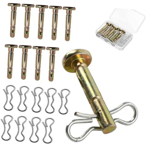 BESPORTBLE Schneefräsen Scherstifte Satz Ersatz Splinte Für Schneefräsen Langlebige Metallteile Kompatibel Mit Ariens Und Für Schneeräumung