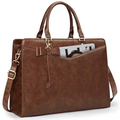Dakuly Handtasche Damen Shopper Tasche Damen Groß Laptoptasche 15,6 Zoll Arbeitstasche Business Taschen Umhängetasche Aktentasche Wasserdicht