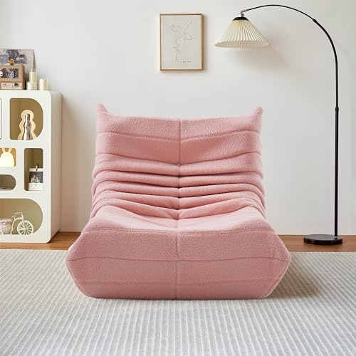 MISNODE Sitzsack für Erwachsene, Bodensessel aus Wildleder, Loungesofa für Wohnzimmer und Schlafzimmer
