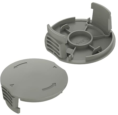 CHIHOLEN Lot de 2 couvercles de bobine de coupe-bordure, compatibles avec F016F05320, capuchons de rechange pour Bosch EasyGrassCut 18/18-230/18-26/18-260/23/26/18V-230/18V-26/18V (2 capuchons)