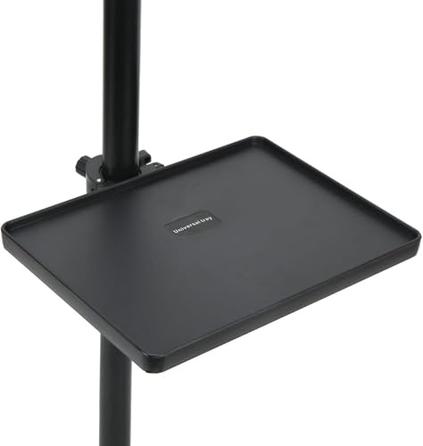 16,5x22cm Mikrofonständer Tisch, ABS Stabiler Klemmtisch, Multifunktionaler Notenständer Tisch mit Verstellbaren Klemmen, Tisch für Notenständer für Mikrofone Handys Kleine Gegenstände