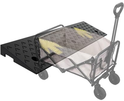 Rampe Bordsteinrampe – Bordsteinrampe aus Gummi, Rollstuhlrampe, extra lange Autorampe, robuste Türstufenrampe, rutschfeste Schwellenrampe for Garage, Gehweg, Auffahrt, Fahrrad, Motorrad, LKW(100x35x1