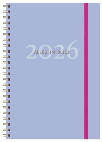 Terminkalender To-do-Planer - Kalender 2026 - Korsch-Verlag - Taschenkalender mit Spiralbindung und viel Platz für mehr Produktivität - 14,8 cm x 21 cm