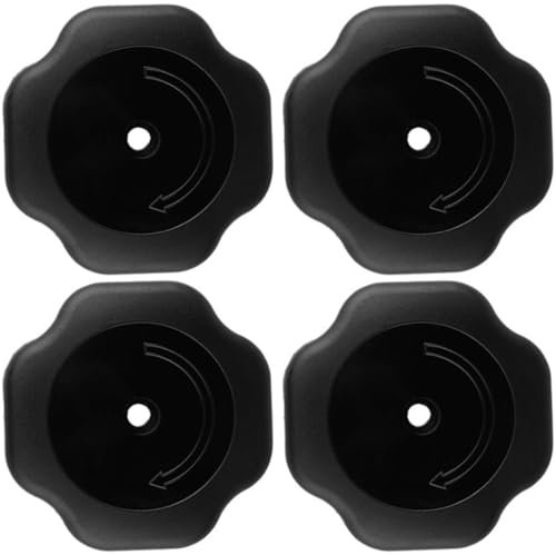 EXHUMKY Perillas Tapa De Antiexplosión De 19 Mm, Abs Duro, Resistente, para Tapas De Cocina, Accesorio Seguro para Ollas y Cacerolas, Paquete De 4 Unidades