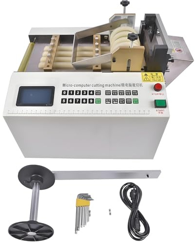 Tagliatubi Automatico Tubi Termoretraibili In Pvc E Pe, Preciso Ed Efficiente, Diametro Taglio Massimo Di 1/2 E Controllo Tramite Microcomputer, Per Tubi Termoretraibili