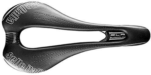 Selle Italia Unisex – Erwachsene SLR Kit Carbonio Superflow Sättel, Black, L3 Schwarz