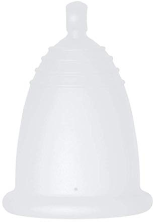 Me Luna Coupe menstruelle Classic, boule, transparent, taille S