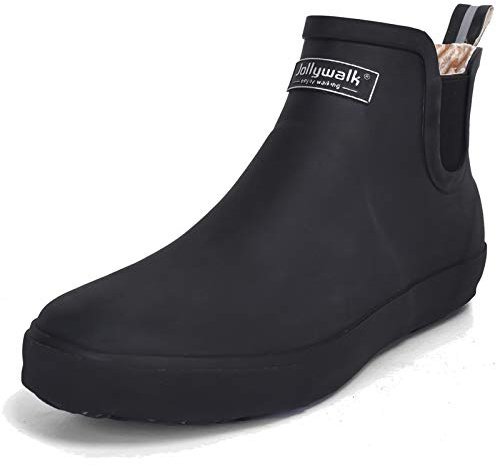 Moudn Damen Gummistiefel Rutschfeste Regenstiefel Kurze Stiefel chelsea-stiefel Outdoor Gartenschuhe