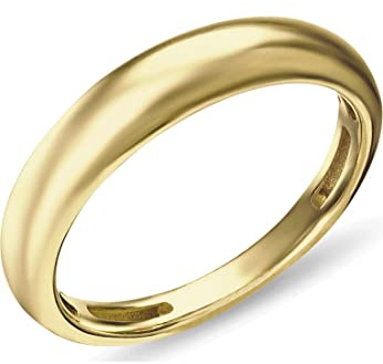 CHRIST Damen-Damenring 375er Gelbgold