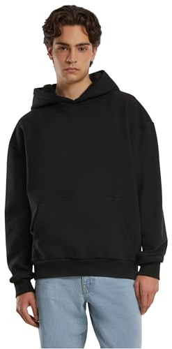 Urban Classics Herren Ultra Heavy Hoody Sweatshirt, Black, L