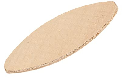 Galletas de Carpintero de Madera de Haya, Número 10, 100 Piezas, para Artesanía de Carpintería