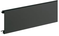 Hager BR08029011 Brüstungskanal Oberteil (L x B) 2000mm x 80mm 2m Anthrazit