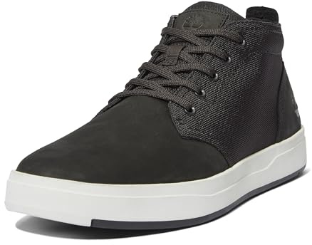 Timberland Uomo Davis Square Oxfords, Nero, 50 EU