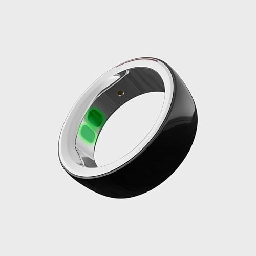 TECHMADE Smart Ring X Niah, Monitoraggio del Sonno Ricaricabile, Anello Sportivo Multifunzionale per la Salute, Funzione Touch per Scroll Video/Musica e SOS Chiamata di Emergenza (9)