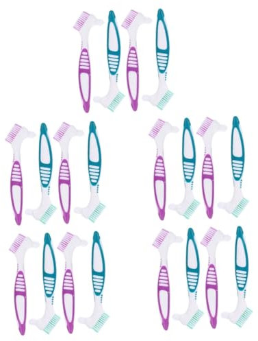 Beaupretty 5 Sätze Reinigungsbürste Für Prothesen Prothesenreinigungsgerät Zahnbürste Reinigungsbürste Zahnersatz Reinigungsbürste Picks Für Zahnbürsten Pp 4 Stück * 5